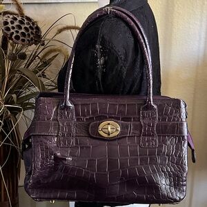 Michael Rome Designs Purple Satchel 🌺